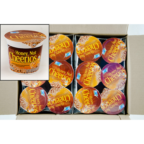 Cheerios Honey Nut Cereal, 1.8 Ounce, 60 Per Case